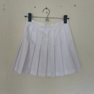 Los Angeles Apparel White Tennis Skirt